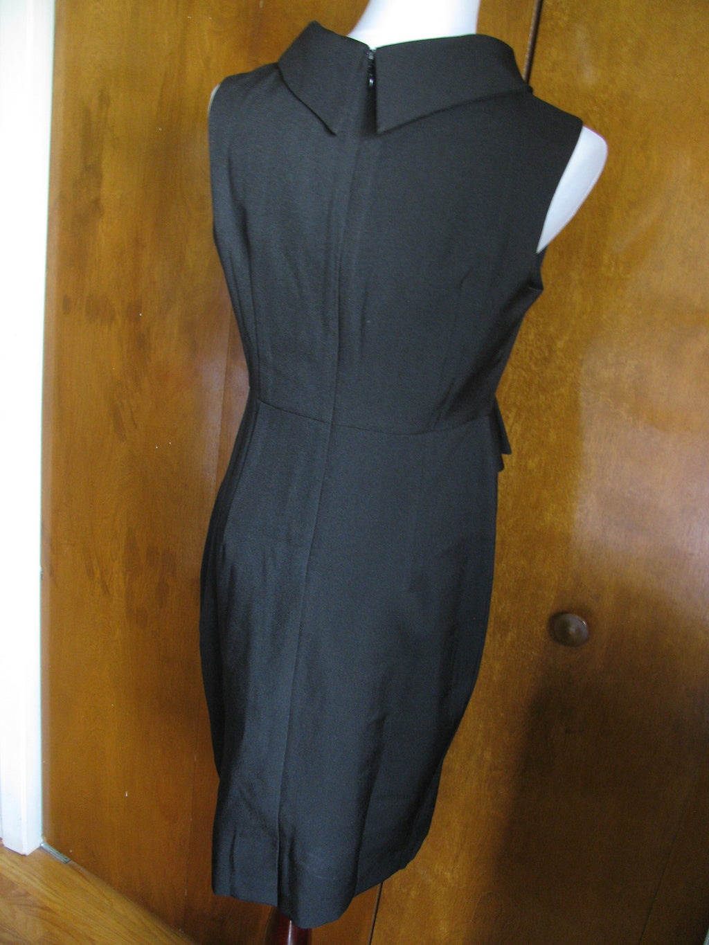  Anthropologie Ruby Belle Women’s black detailed lined dress size 10 NWT 