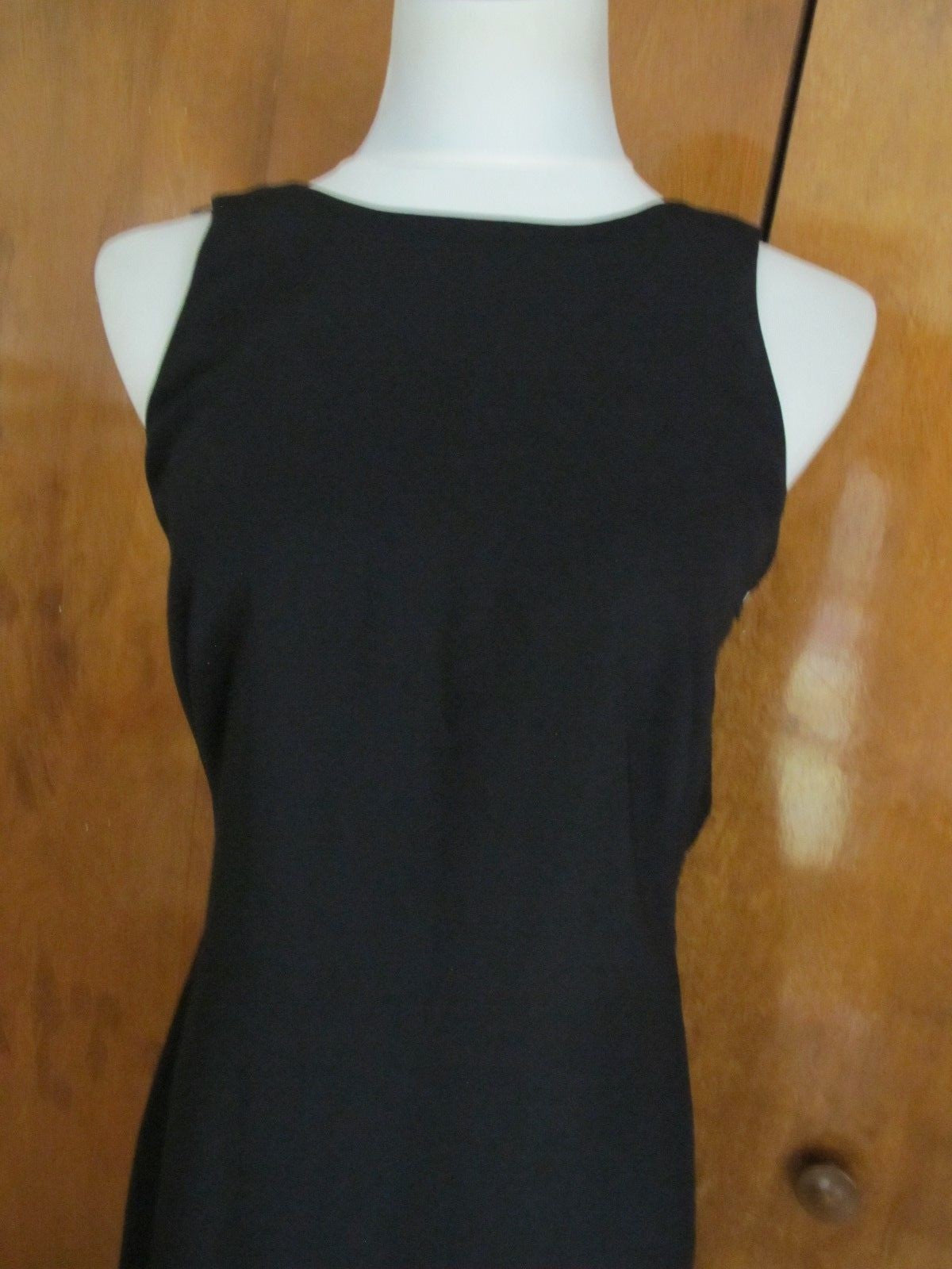 Ralph Lauren women's black white classic collared dress size 4