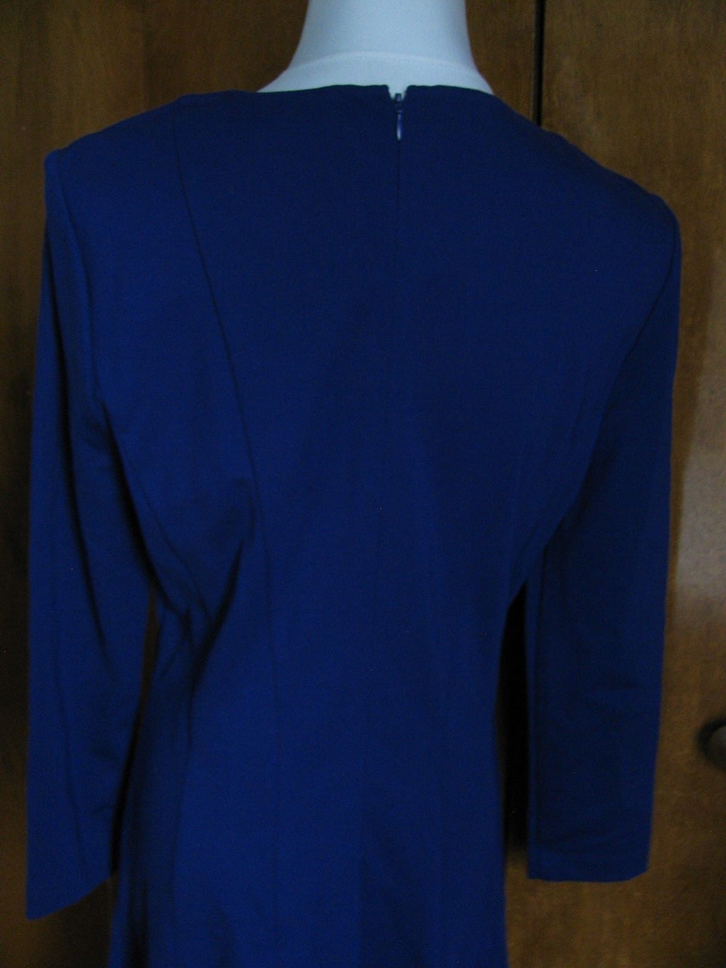 Ralph Lauren women’s stylish A-line cannes blue NWT detailed dress size 12