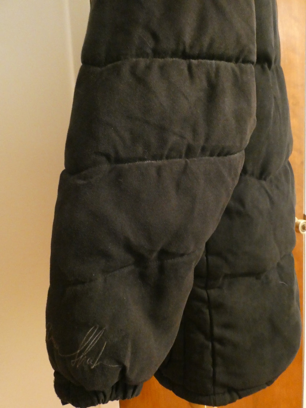 Makaveli Branded Men's Black Puffer Jacket Hood Lots of Pockets Size Medium