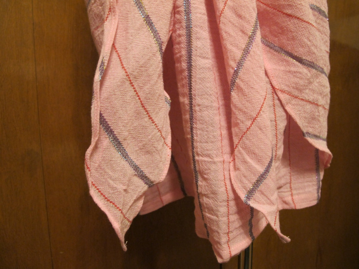 Anthropologie Holding Horses Tie-Front Mini Cotton Metallic Soft Skirt-XS,M,L