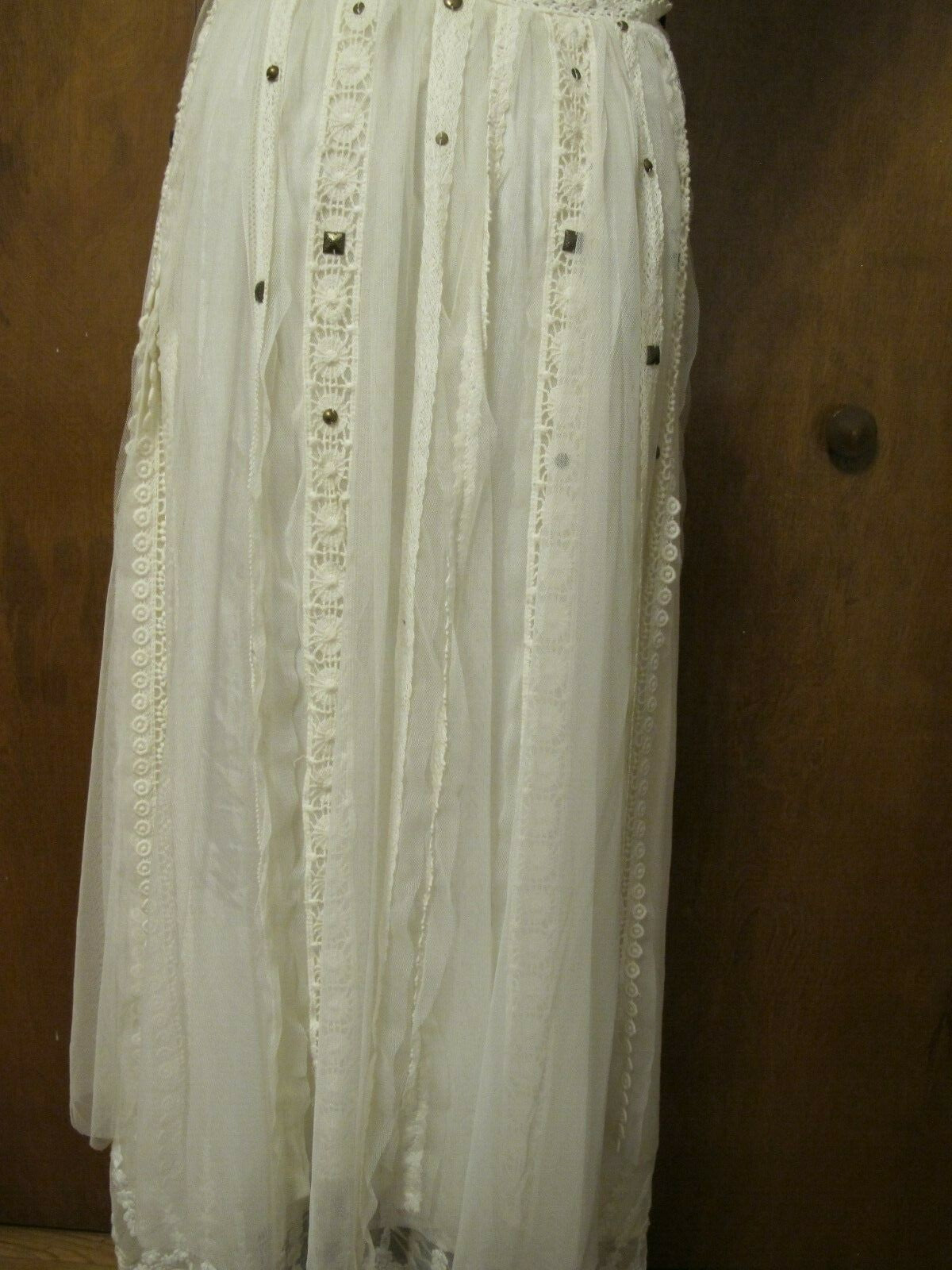 Free People women’s ivory Lace Party Dress New