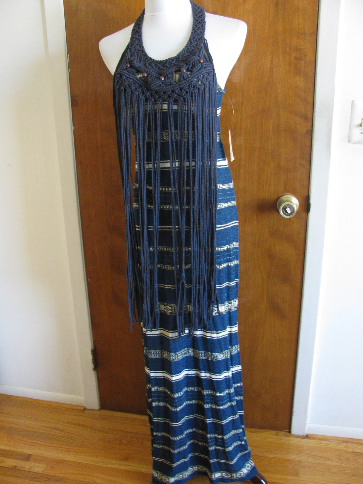 Denim & Supply Ralph Lauren women’s multi color cotton maxi dress size small 