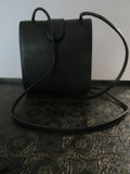 Vintage UK pat Women’s Dark Navy Crossbody Handbag Purse 1519246