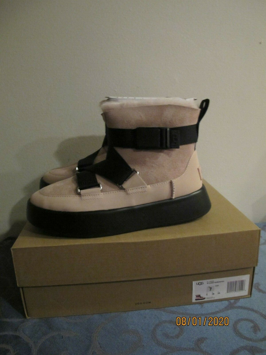 Ugg Australia Women's Classic Boom Buckle Combines Sneaker And Boot 7