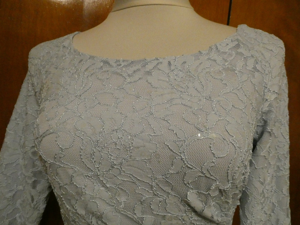 Ralph Lauren women's light blue evening dress 