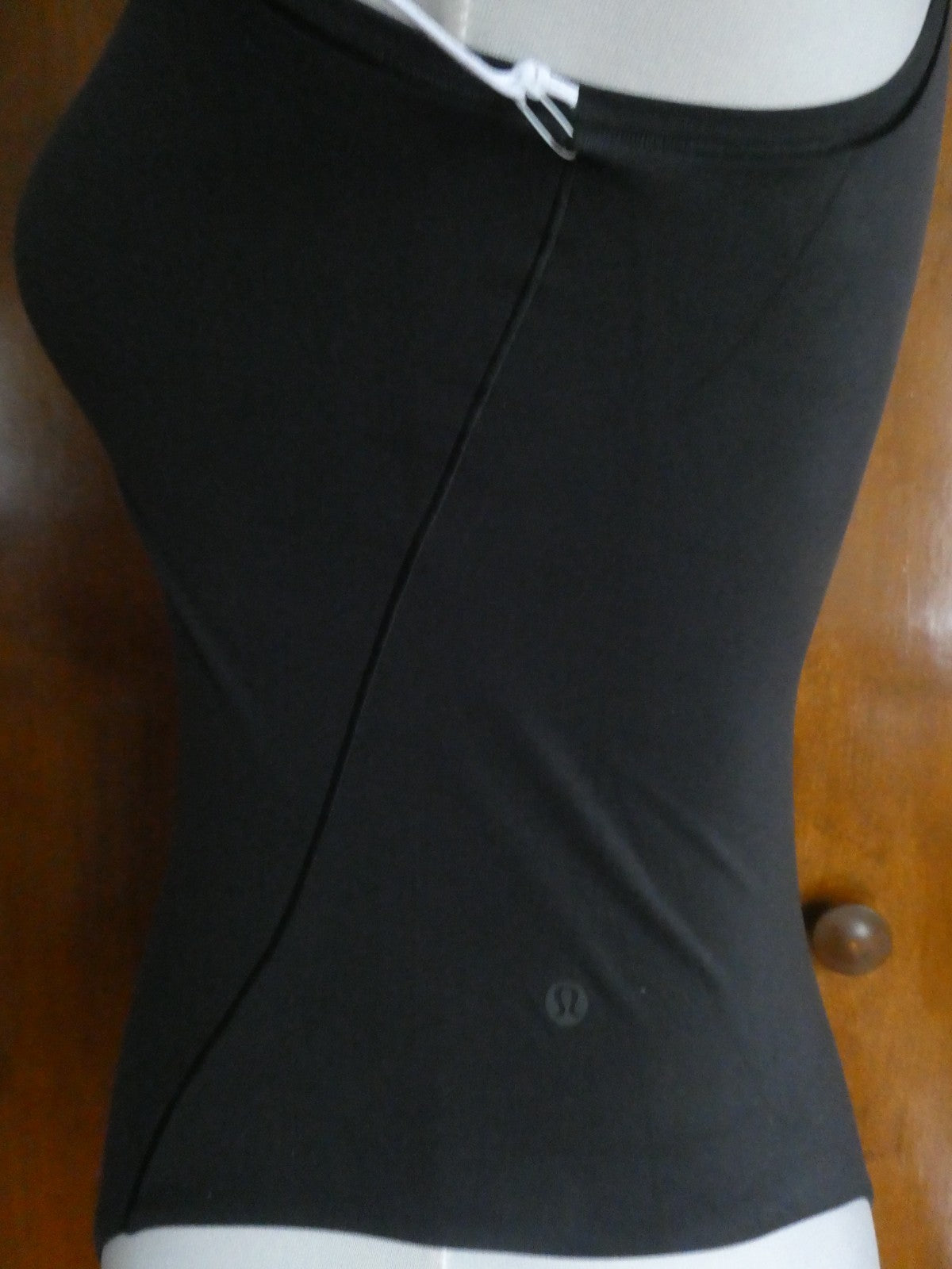 Lululemon Bodysuit Wundermost Nulu Soft Sleeveless Black Size Small, Medium