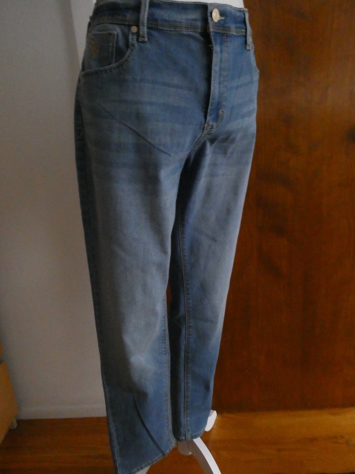 U.S. POLO ASSN. Women Blue Jeans Size 14 Regular (Tagged 16) Skinny Mid Rise NWT
