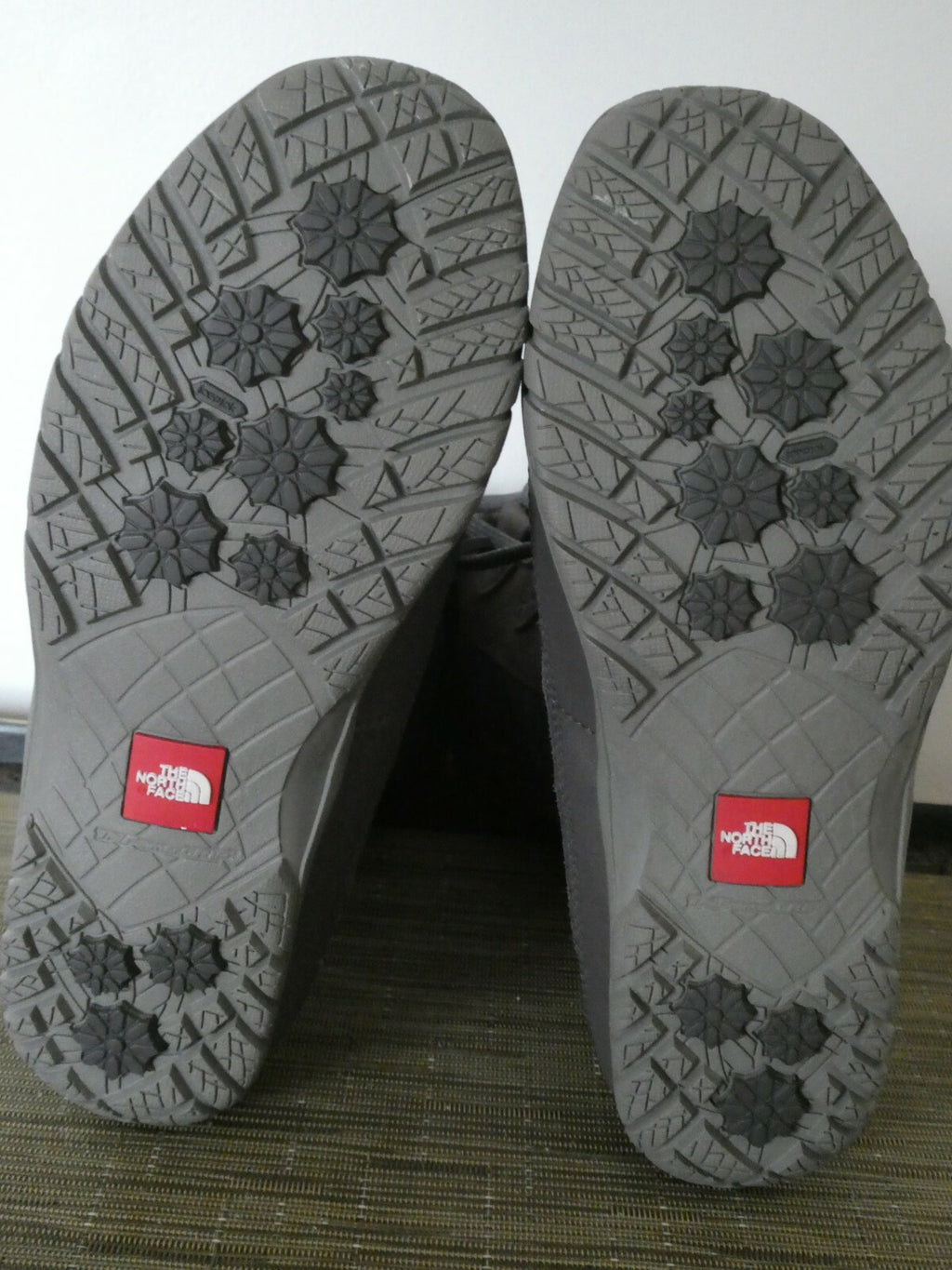 The North Face authentically women's gray waterproof boot  7