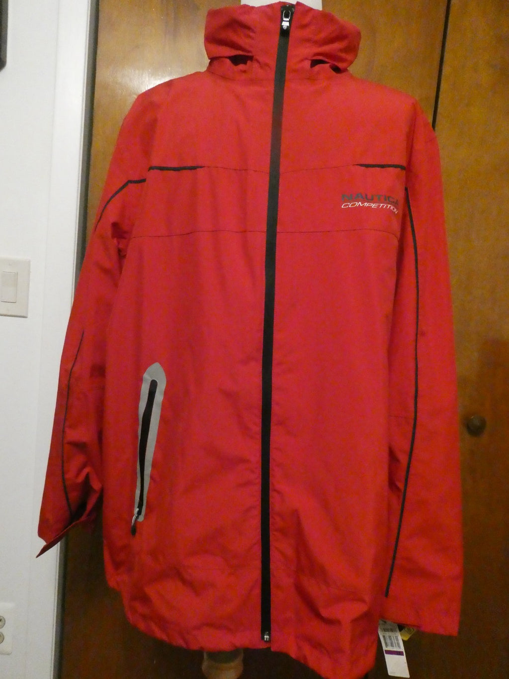 Nautica Competition men’s red water-resistant series breathable jacket XXL