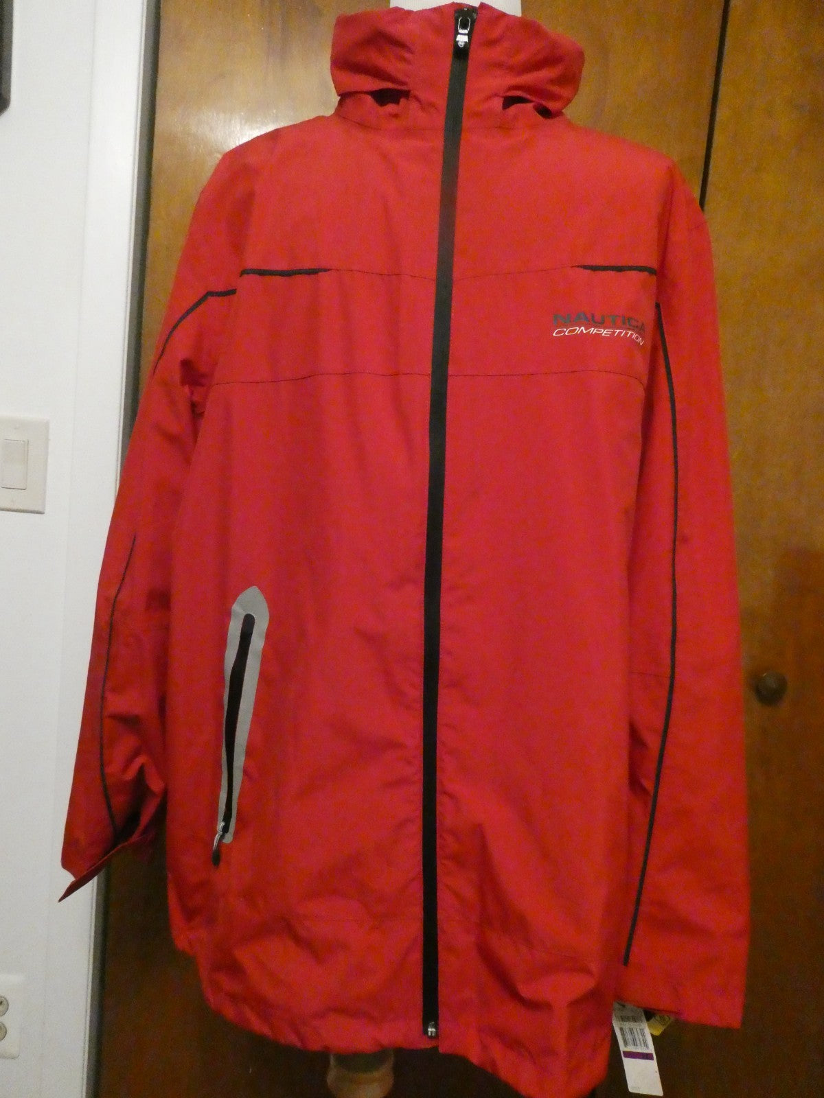 Nautica Competition men’s red water-resistant series breathable jacket XXL