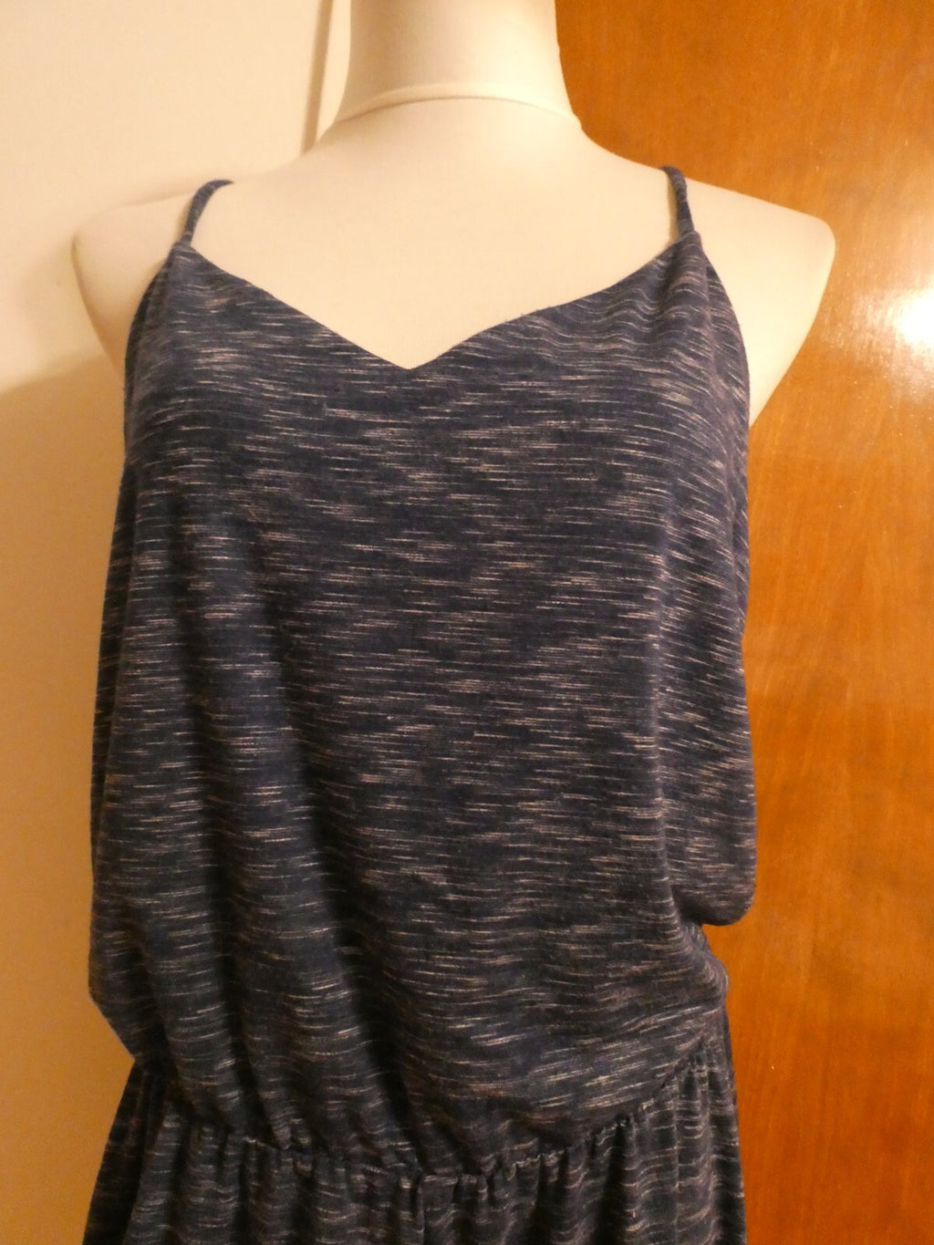 Gap Women's Navy Lined Romper Jumpsuit Large