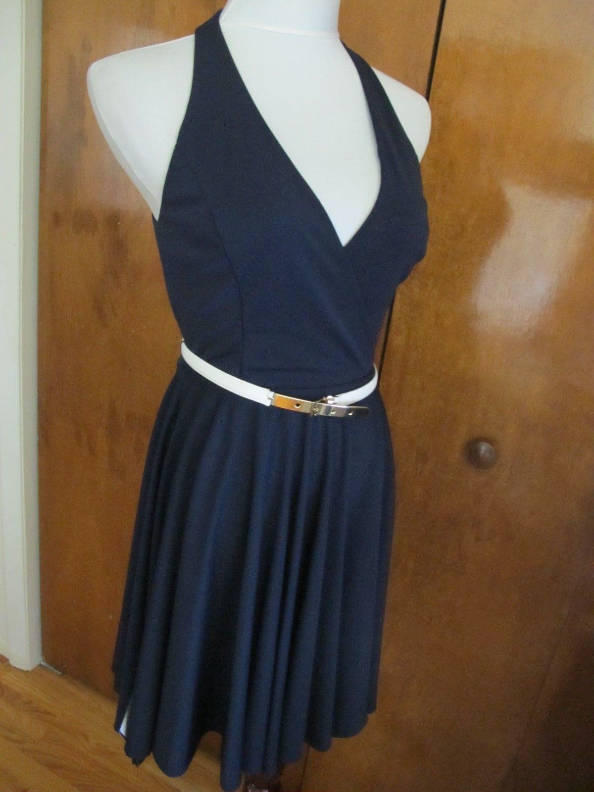 Ralph Lauren Women's Navy A-line Evening NWT Dress Size 0 