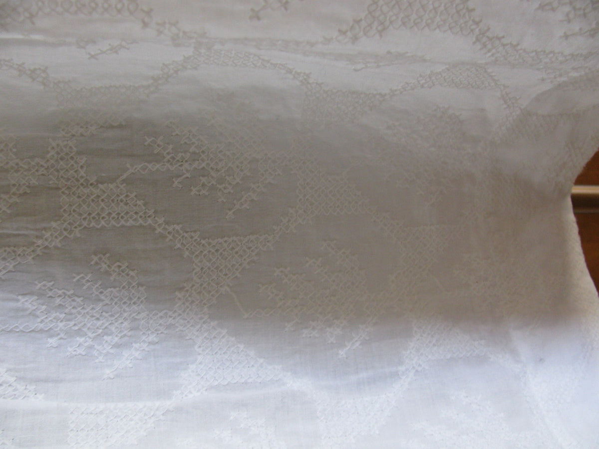 Calvin Klein Jeans women embroidered white top 0X/EG