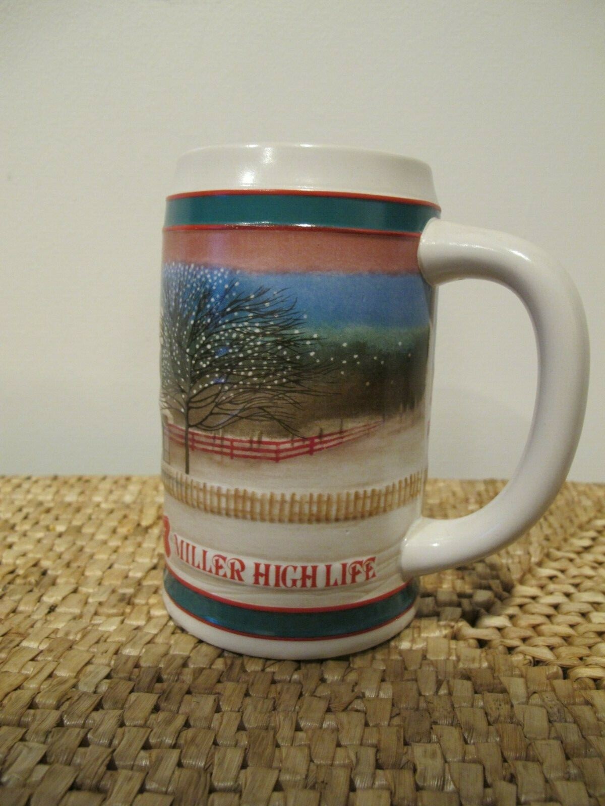 To The Best Holliday Traditions Ceramic Miller High Life Handcrafted Mug