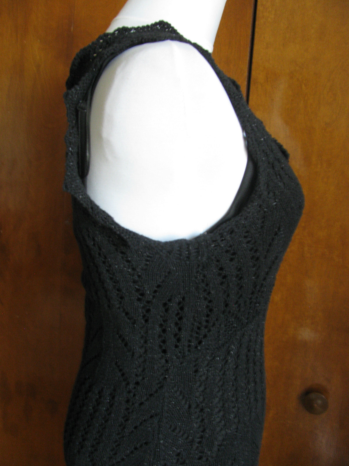 Guess women’s jet black pointtele dress New