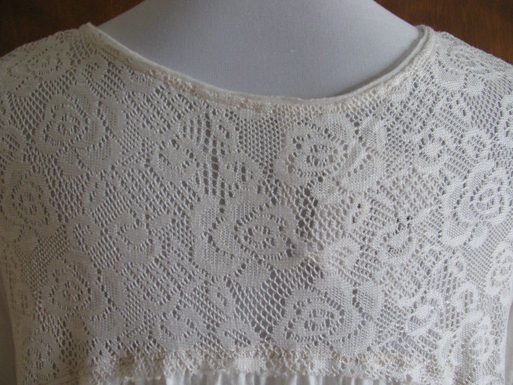Free People Women's Ivory Soft Rayon Embroidered Mini Dress Size Medium New