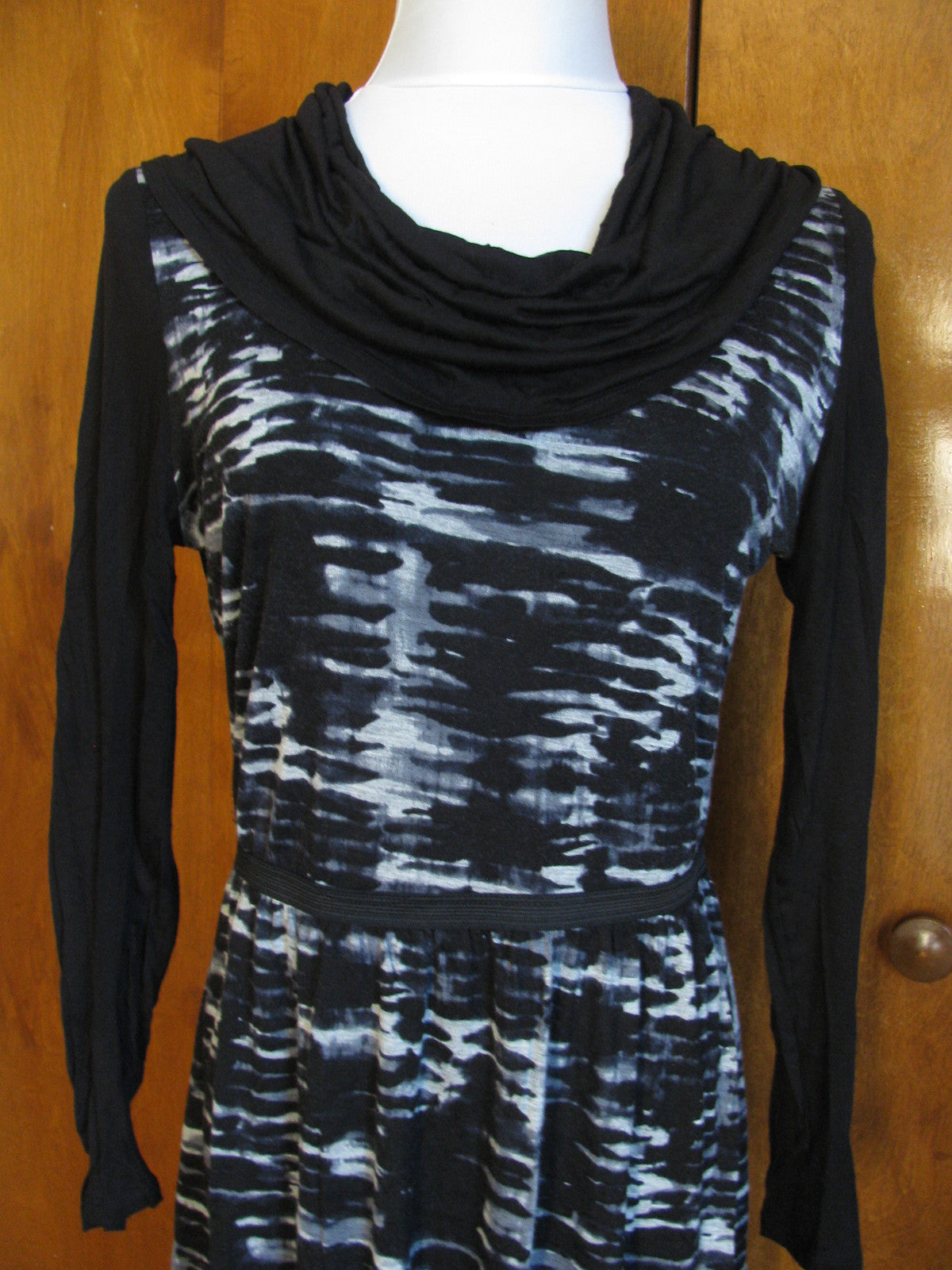 Kensie women’s heather grey combo lined dress Medium