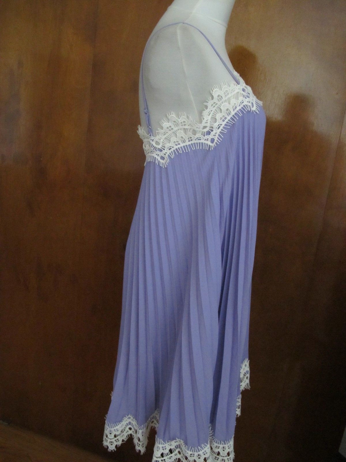Anthropologie women’s purple A-line chemise medium 
