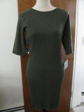 Marc New York Andrew Marc women's olive green mini dress Size Medium NWT