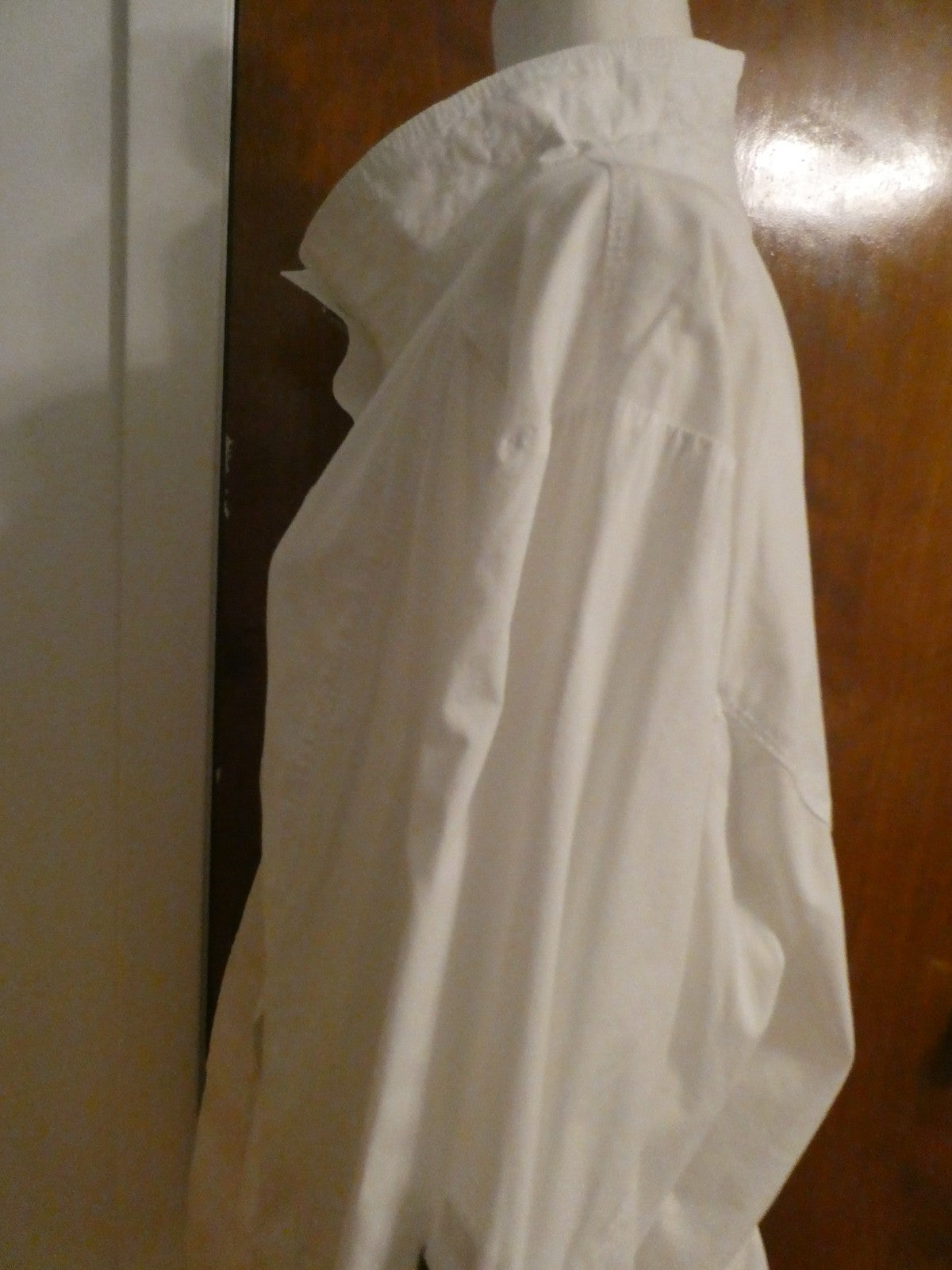 NWT Charter Club Womens Long Sleeves Jacket With Belt White Size 1X