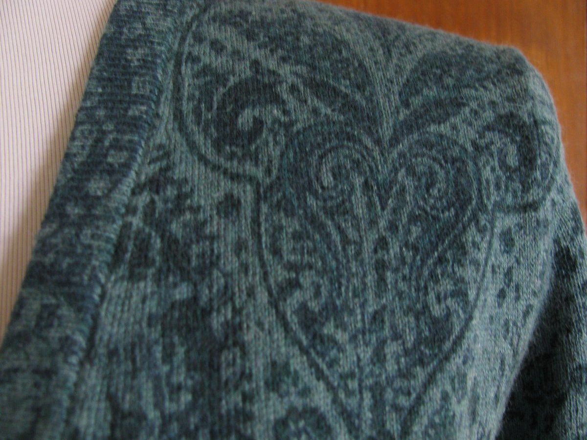 Eddie Bauer women cotton/viscose green stylish cardigan size medium NWT