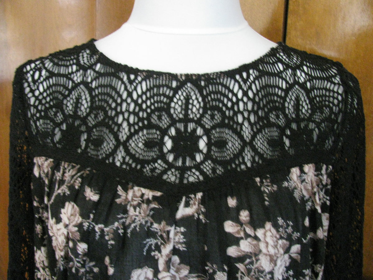 Ralph Lauren Denim & Supply women's multi color cotton crafted top Large New