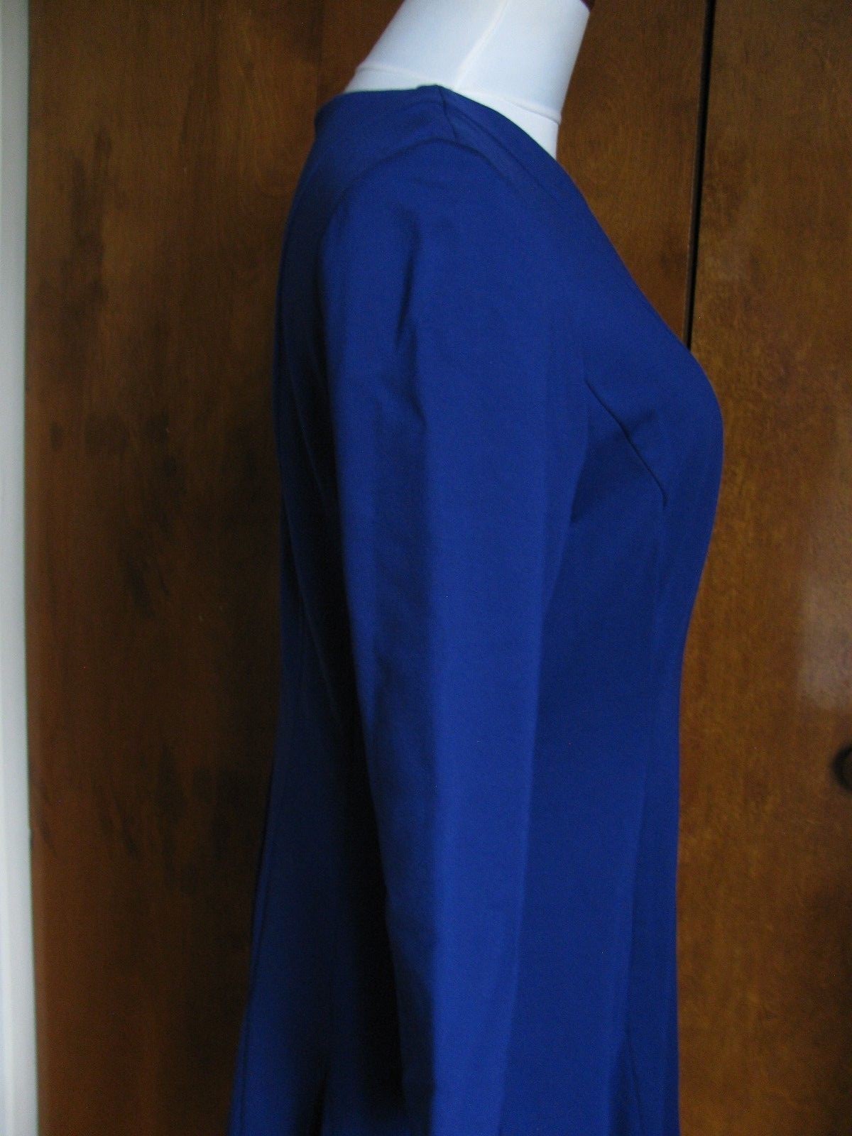 Ralph Lauren women’s stylish A-line cannes blue NWT detailed dress size 12