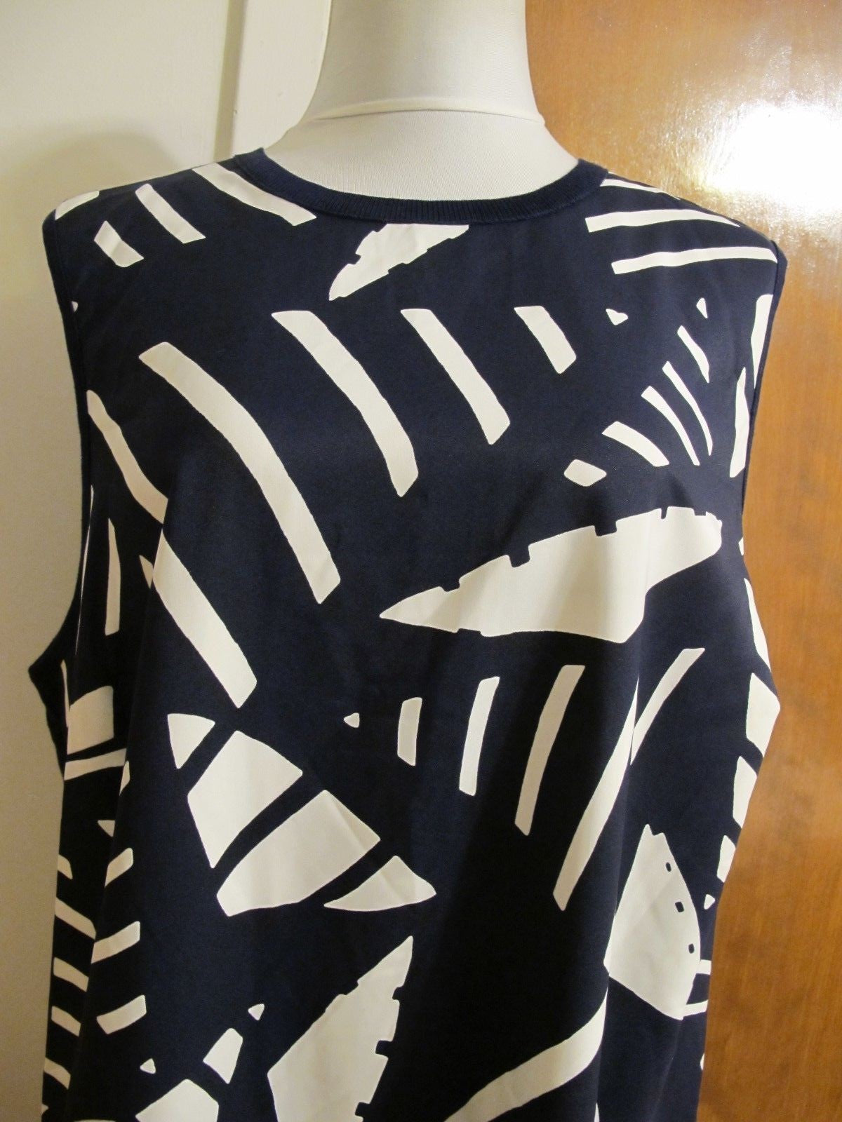 Ralph Lauren women's navy white NWT dress size 2X 