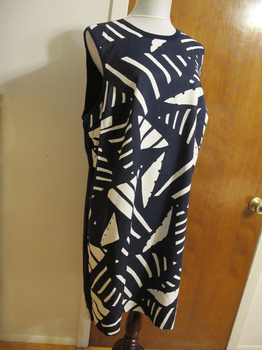 Ralph Lauren women's navy white NWT dress size 2X 