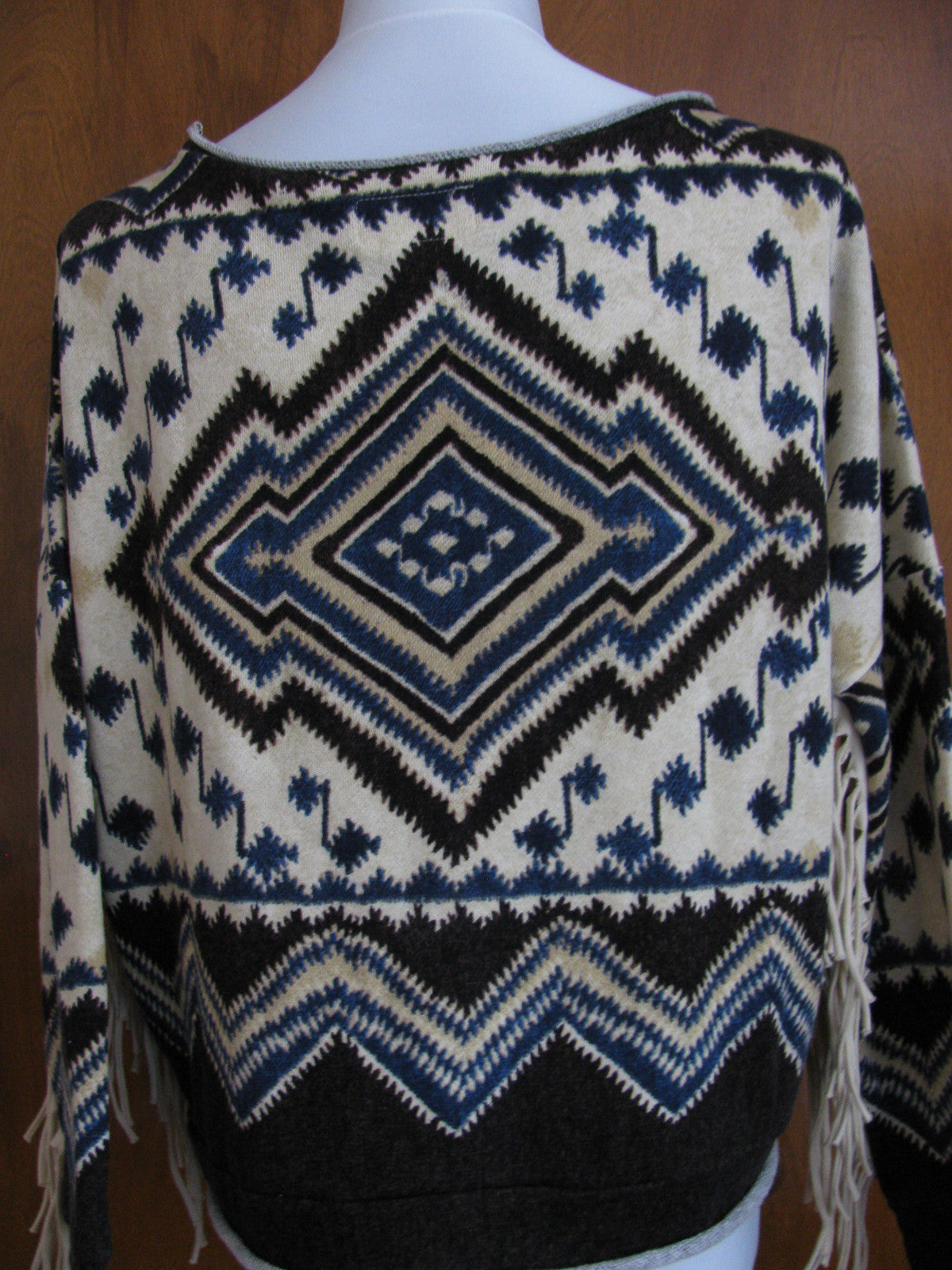 Denim & Supply  women’s fringe terry pullover New