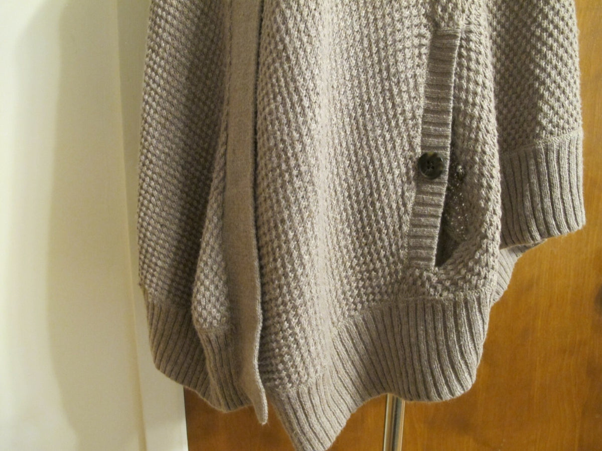 Gap Poncho  Women's Beige With Pockets Medium