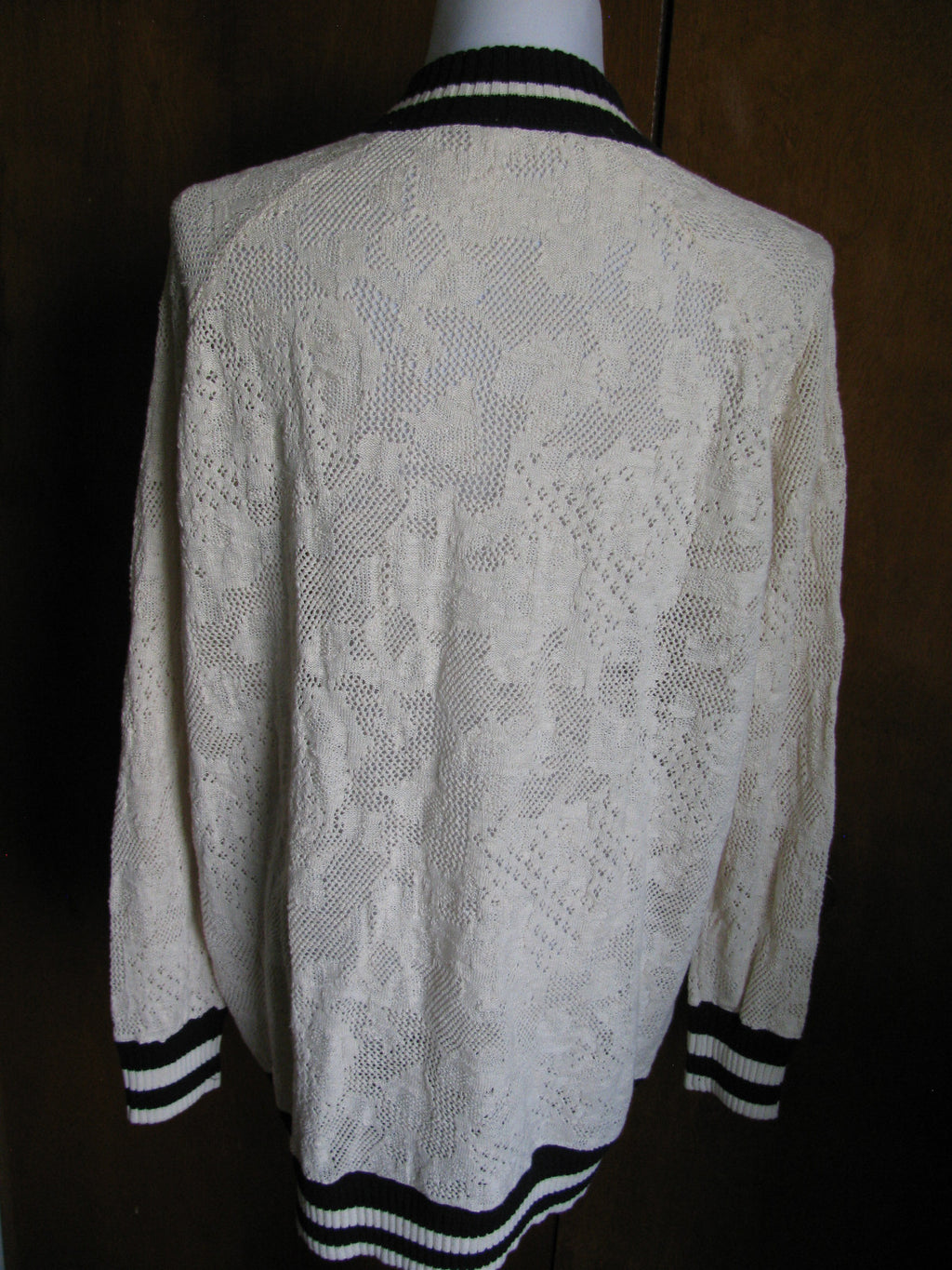 Free People Women's Ivory Comb Linen Cotton Cardigan New