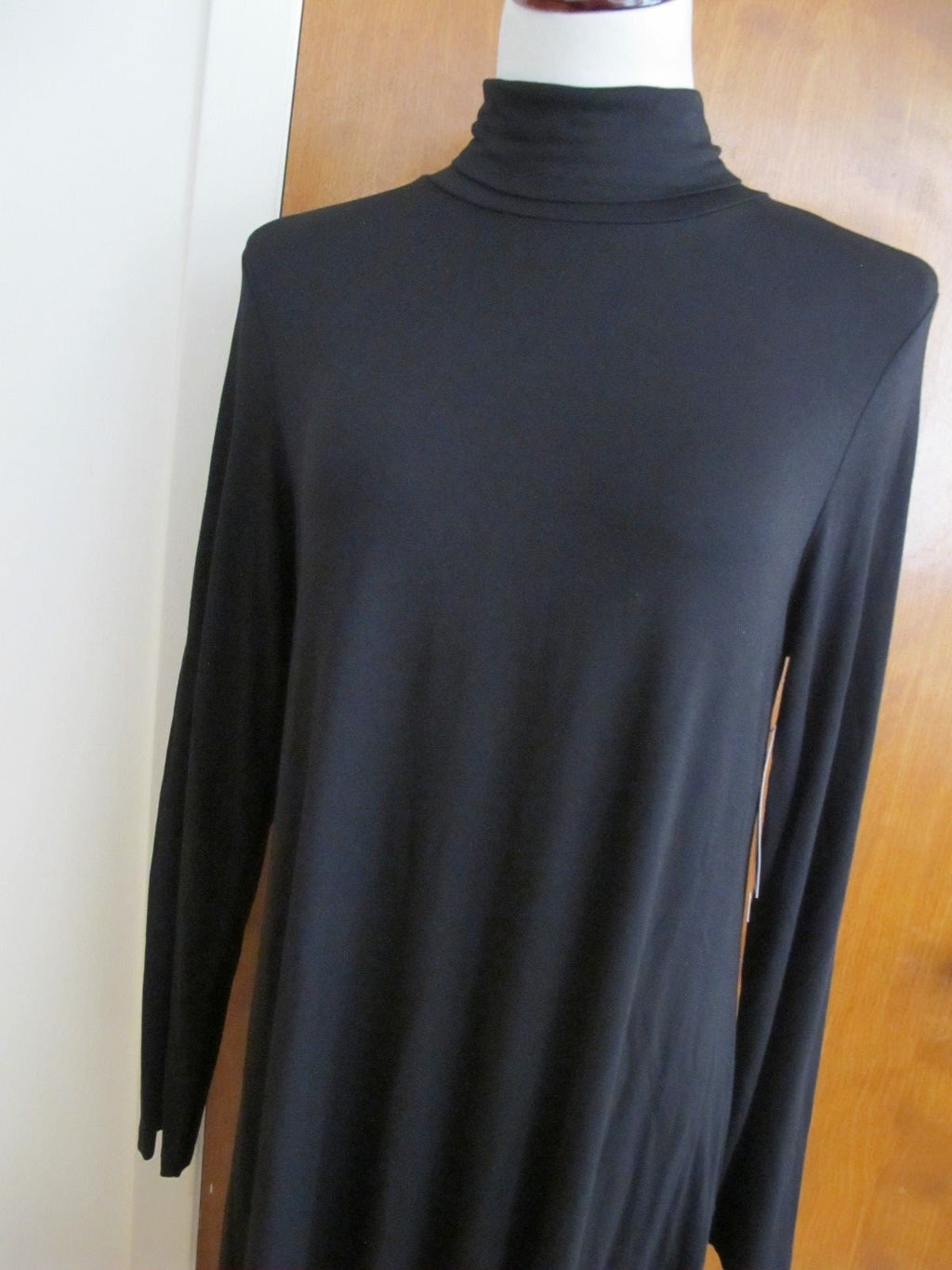 Karen Kane women's black soft rayon A-line dress Size XL New