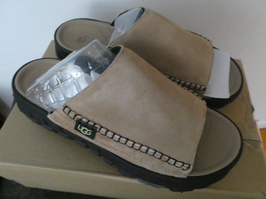 UGG Venture Daze Slide Beige Sandal Shoe Unisex Men Size 12 / Women Size 13