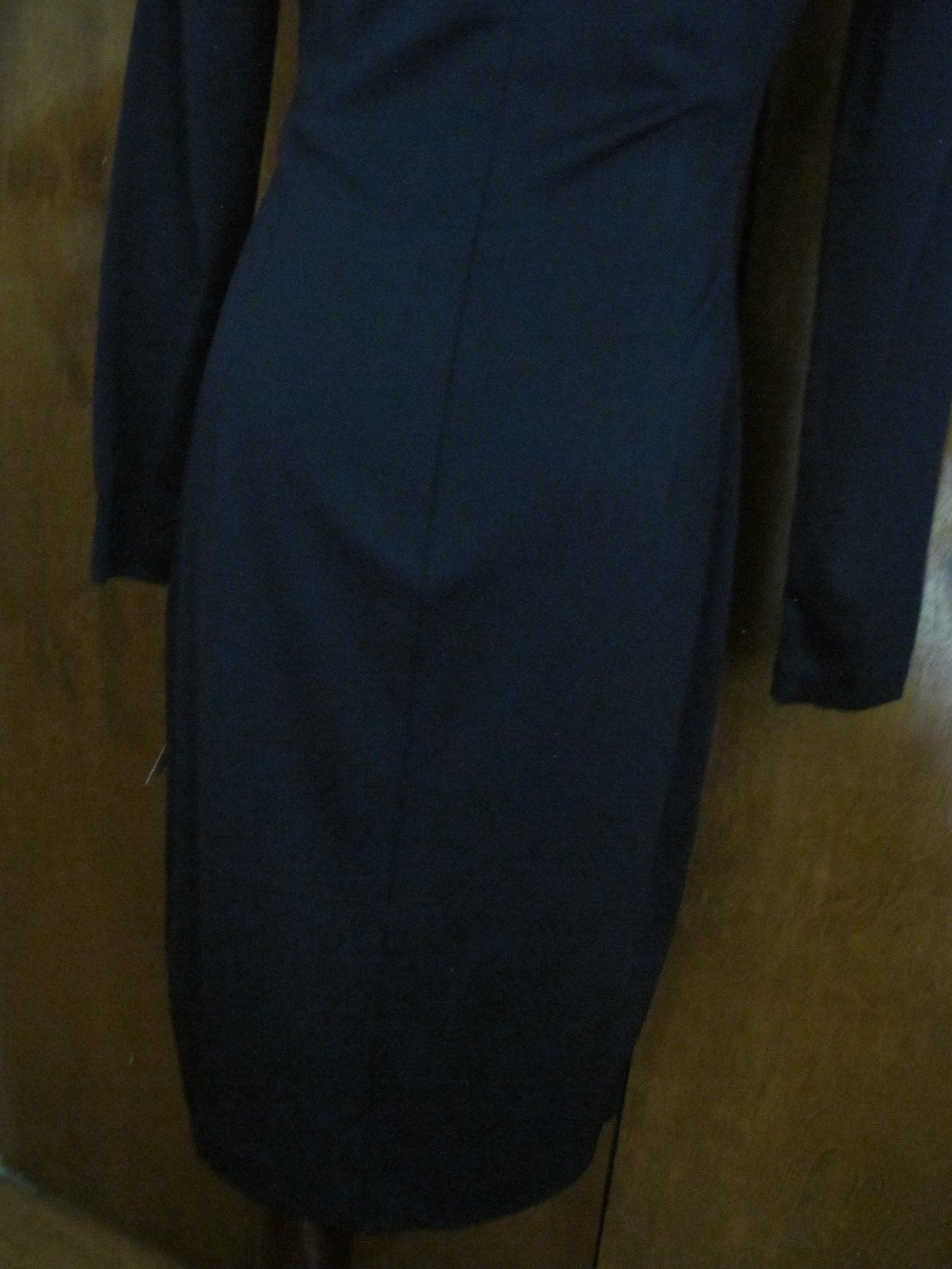Ralph Lauren women's navy evening lined classic dress New