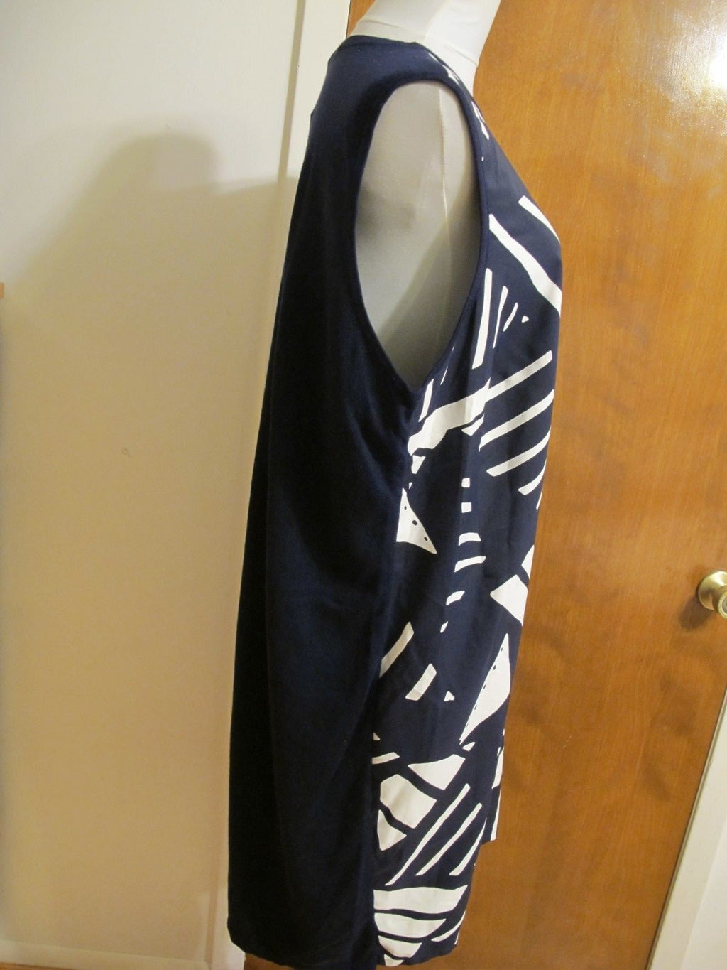 Ralph Lauren women's navy white NWT dress size 2X 