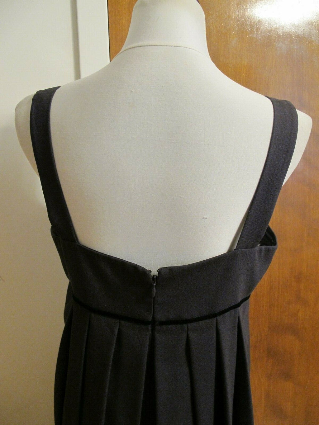 Tahari Arthur S.Levine women's eggplant overalls inspired evening dress size 10