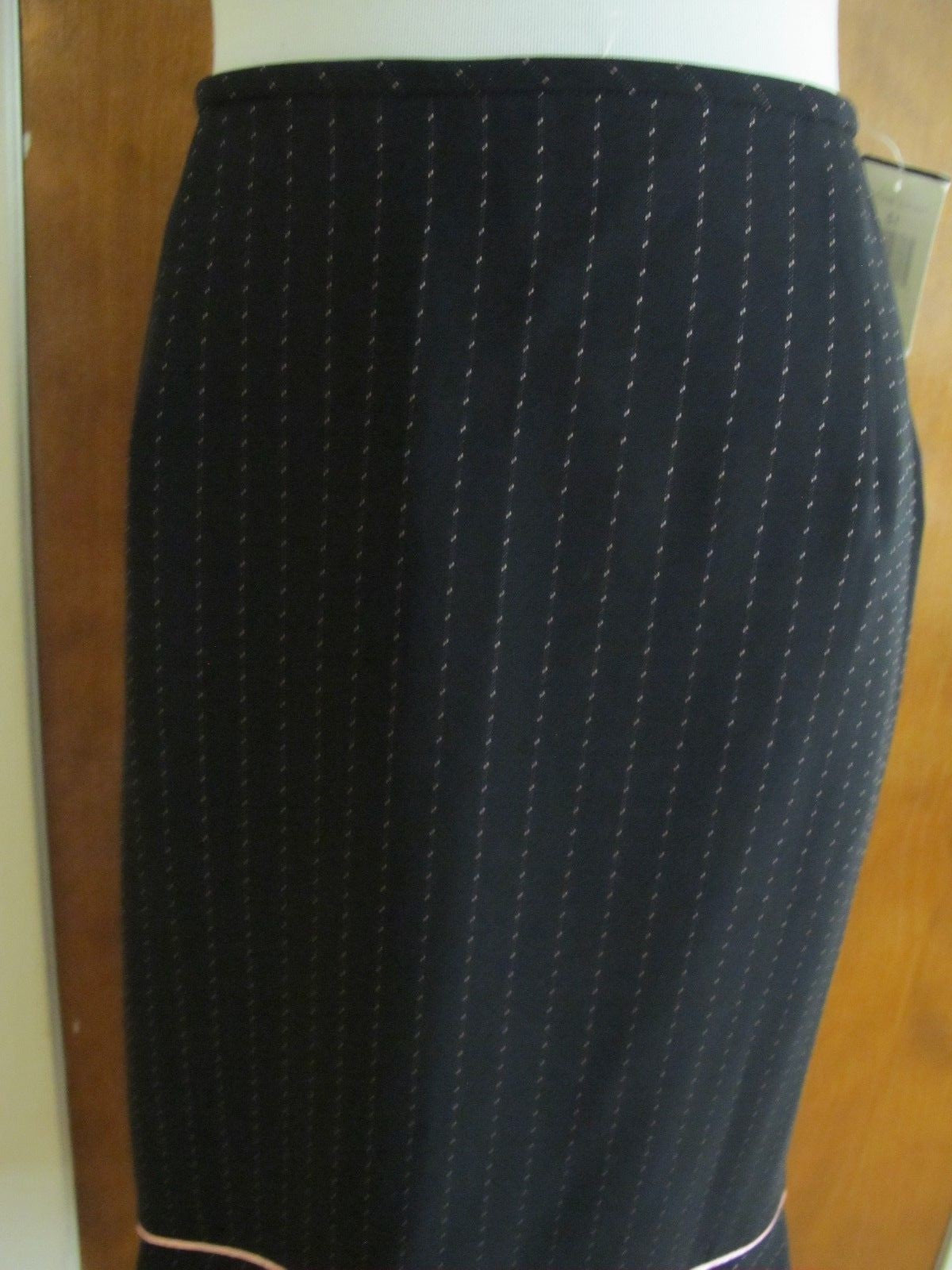 Drama women's back pink stylish lined skirt size 12 