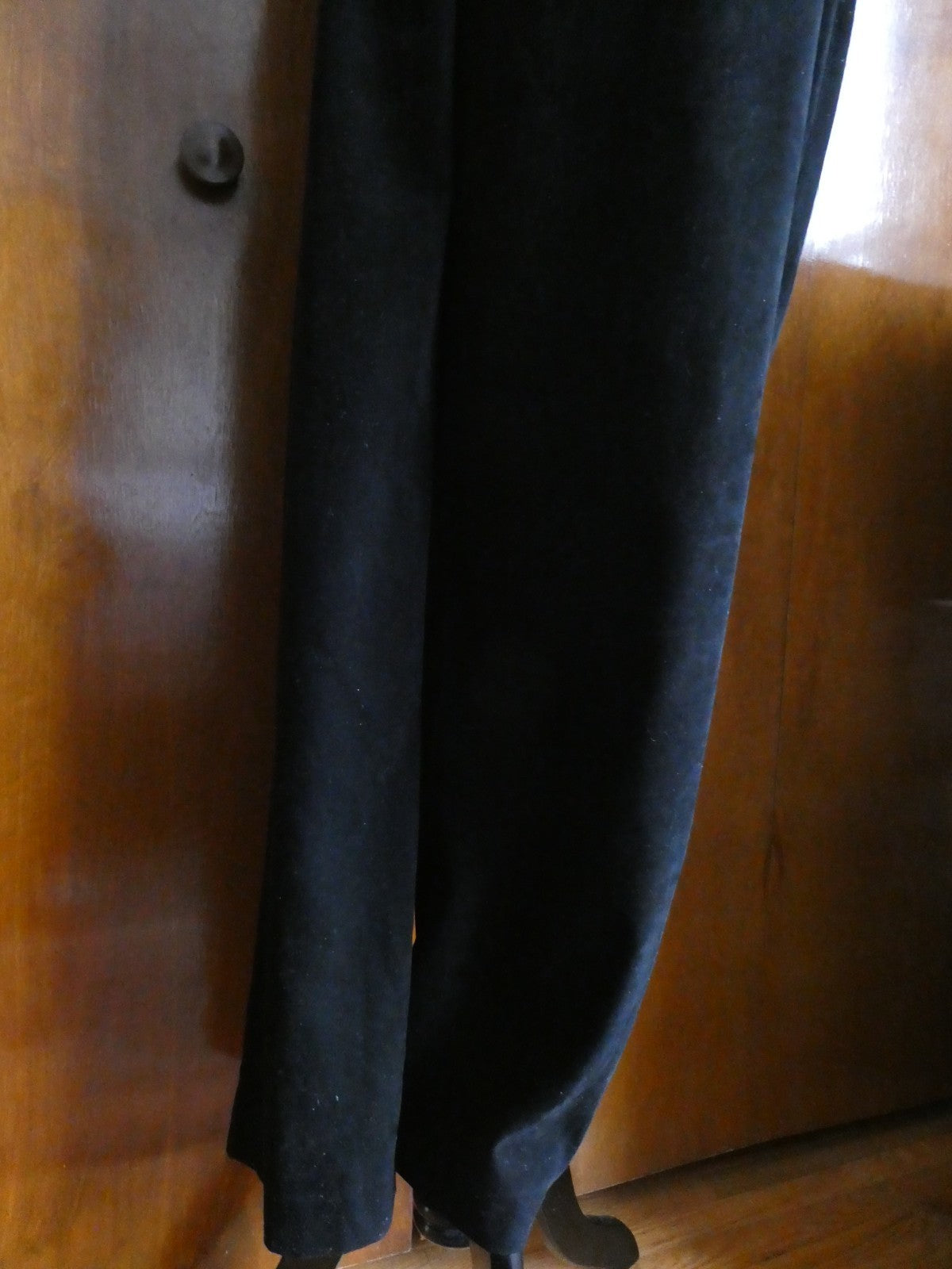 JM Collection by Jennifer Moore Women’s Straight-leg pants Black Polyester SZ 12