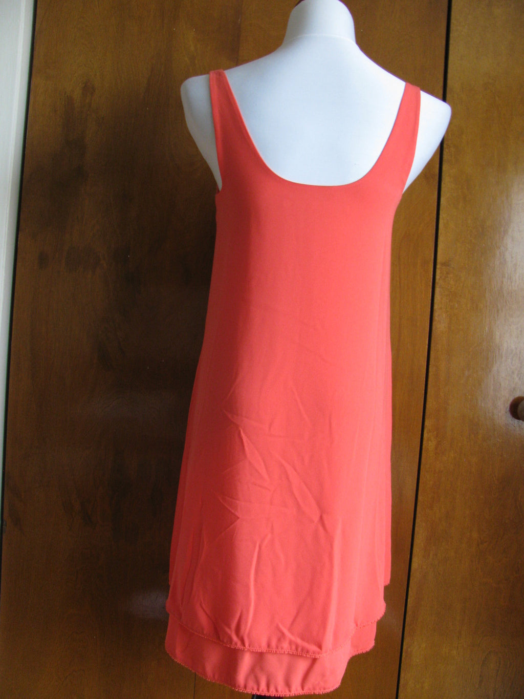 Rachel Rachel Roy women's red lined layer mini summer dress Size Xsmall 