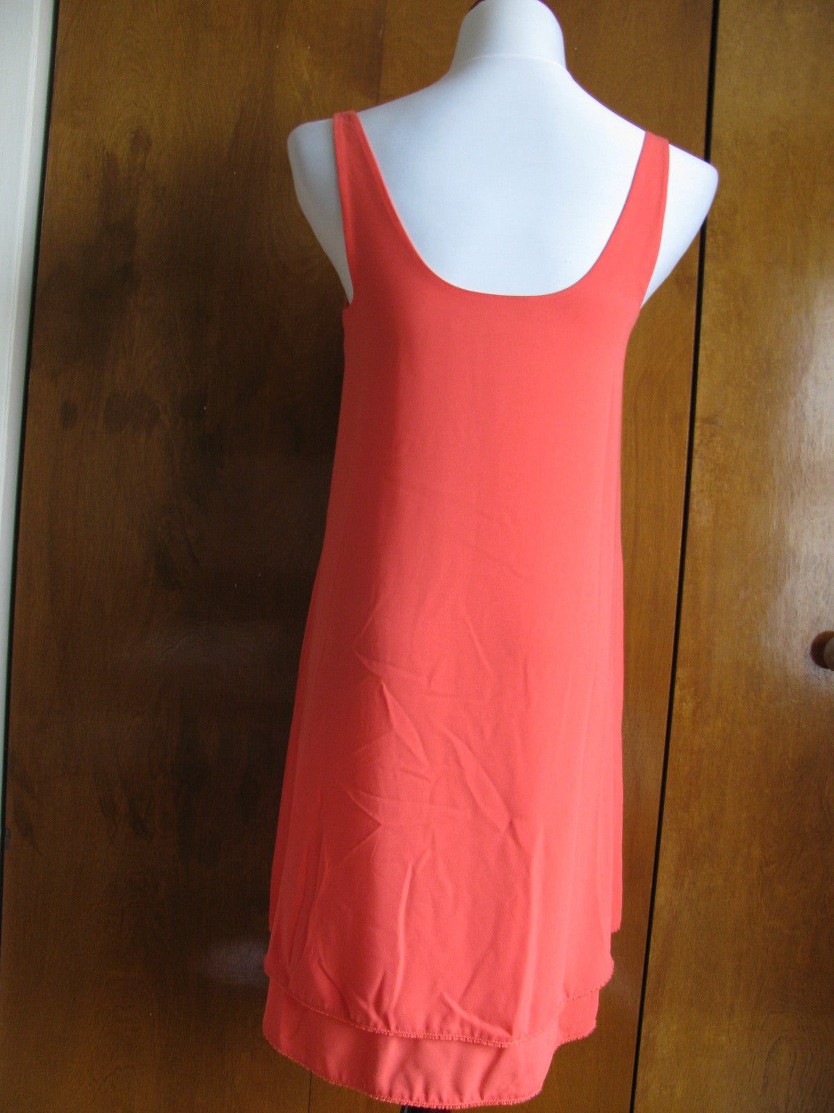 Rachel Rachel Roy women's red lined layer mini summer dress Size Xsmall 