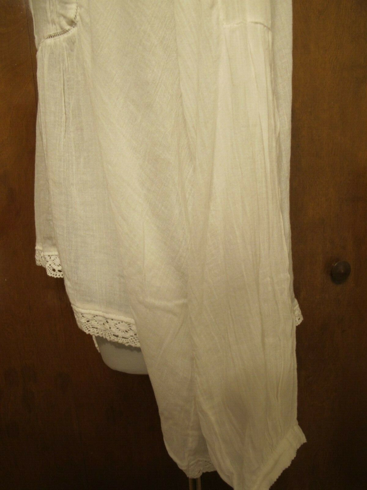 Denim & Supply women's off white long sleeves soft cotton top M, L, XL