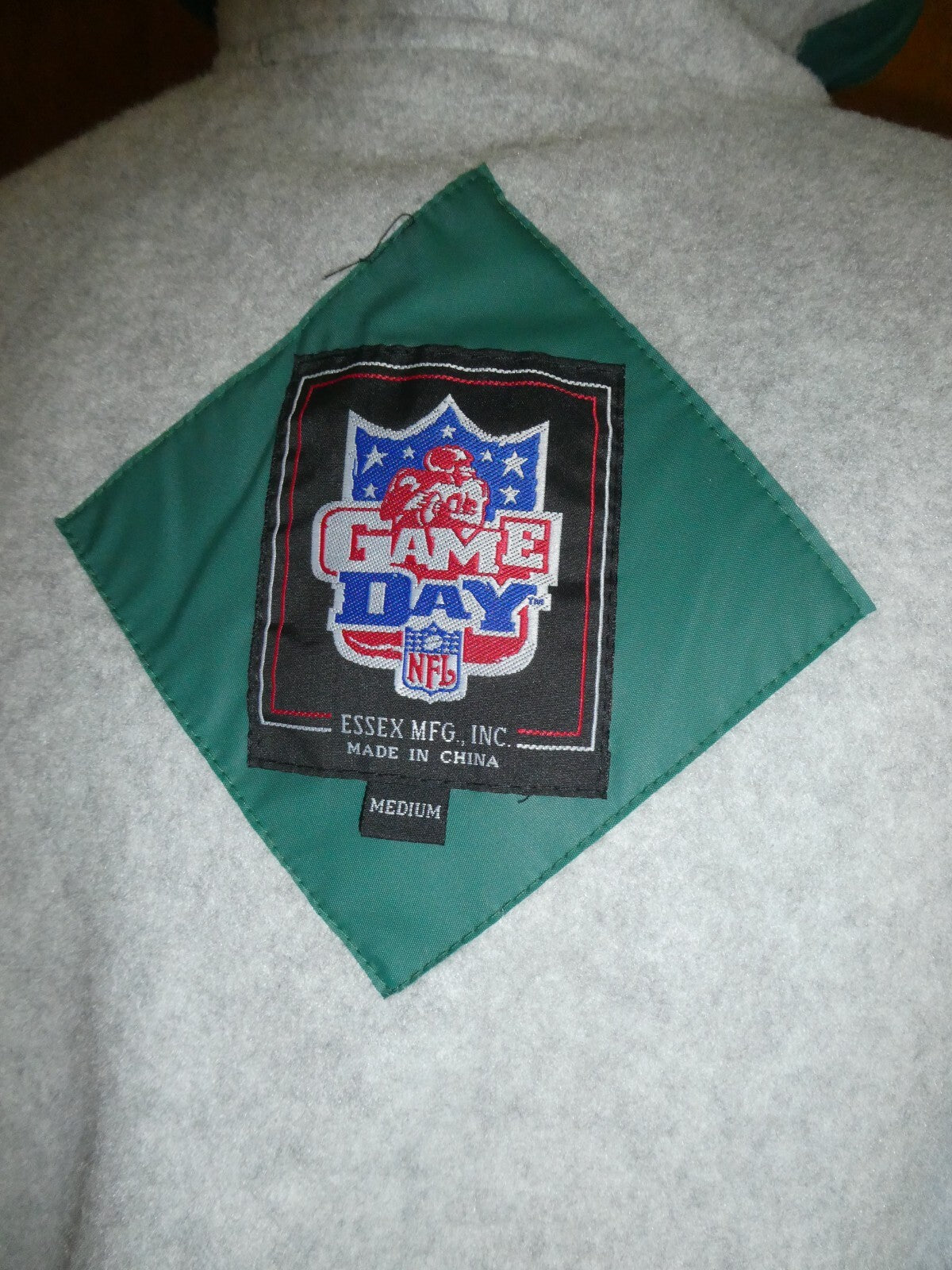 New York Jets Pro Line Coat Size Medium Unisex Adult with Hood and Liner