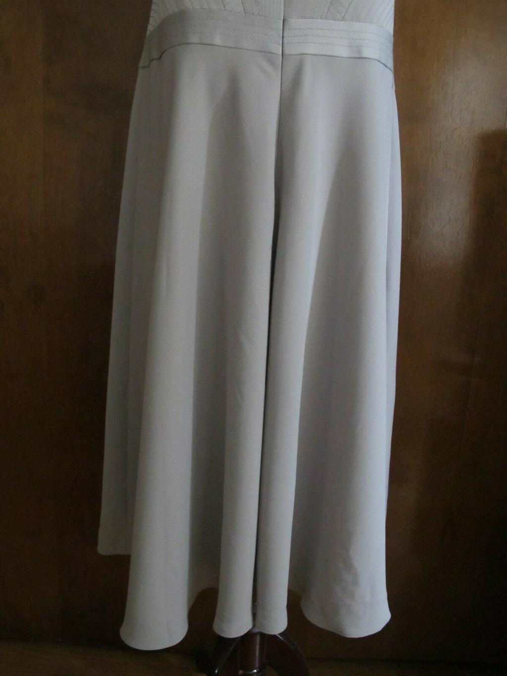 Ralph Lauren women’s  A-Line gray fog lined dress size 14 NEW