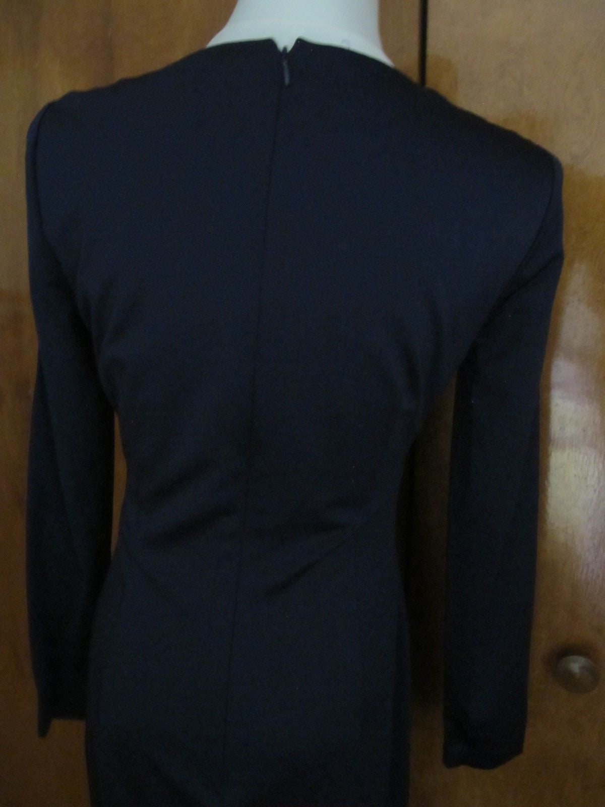Ralph Lauren women's navy evening lined classic dress New