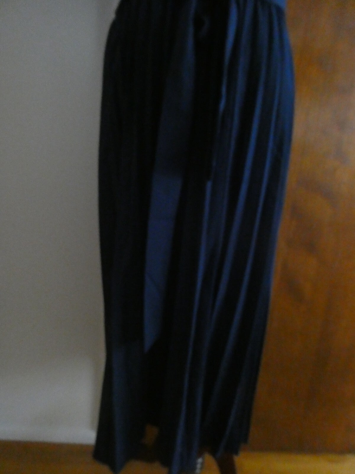 Shein navy detailed pleated dress size Large