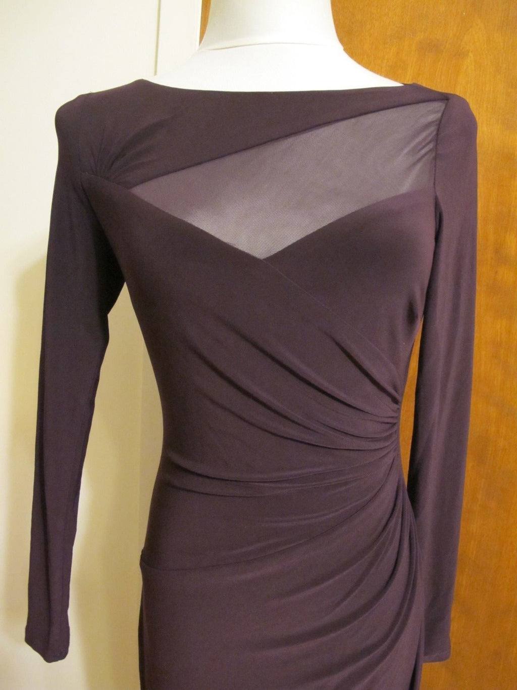 Lauren Ralph Lauren women’s raisin evening dress 4 