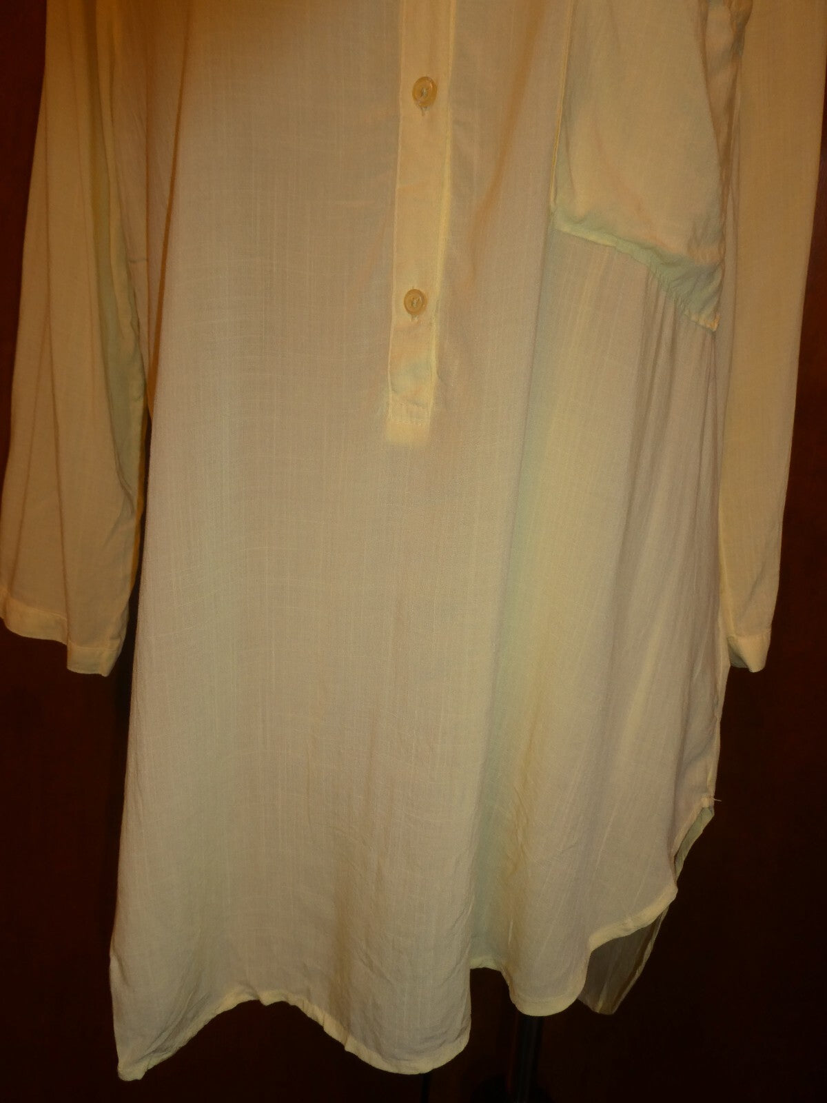 Anthropologie Cloth & Stone women's yellow blouse top Size Medium, Large