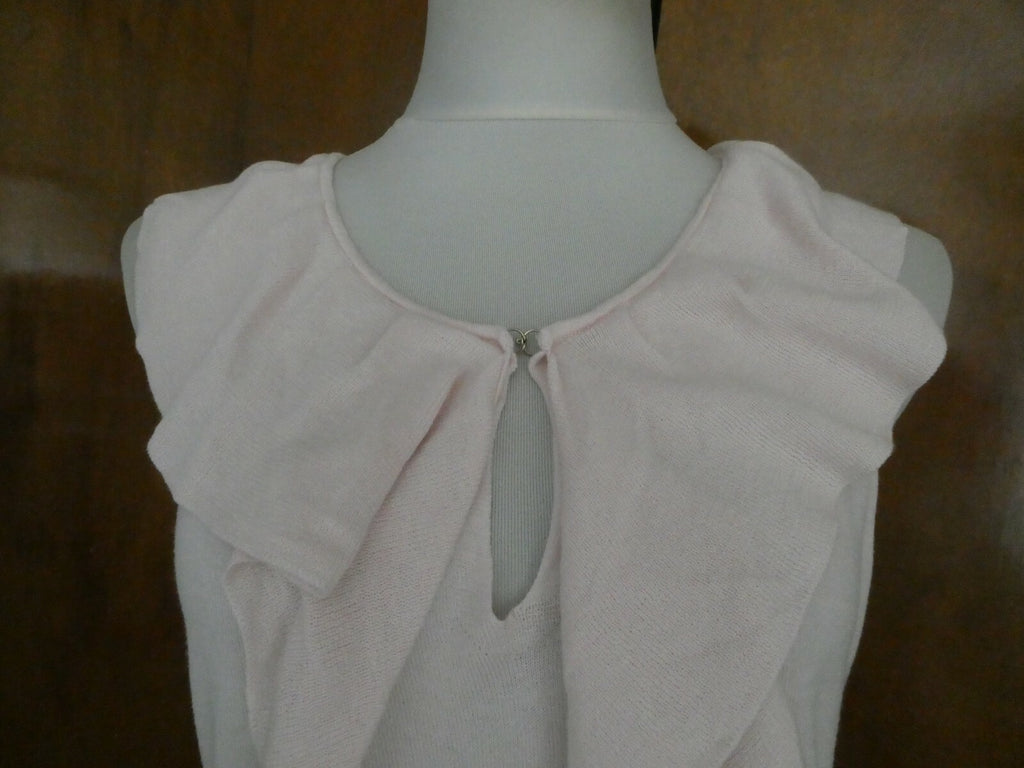 Gap women’s pink cotton/modal top hook closure size Large